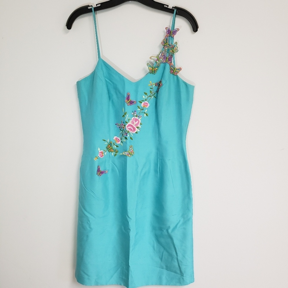 Anthropologie Jade Melody Tam silk dress